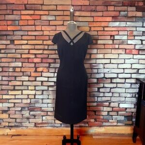 Connected Apparel Size 10 black dress